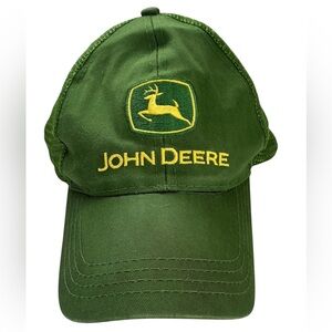 JOHN DEERE TRUCKER HAT MESH SNAP BACK